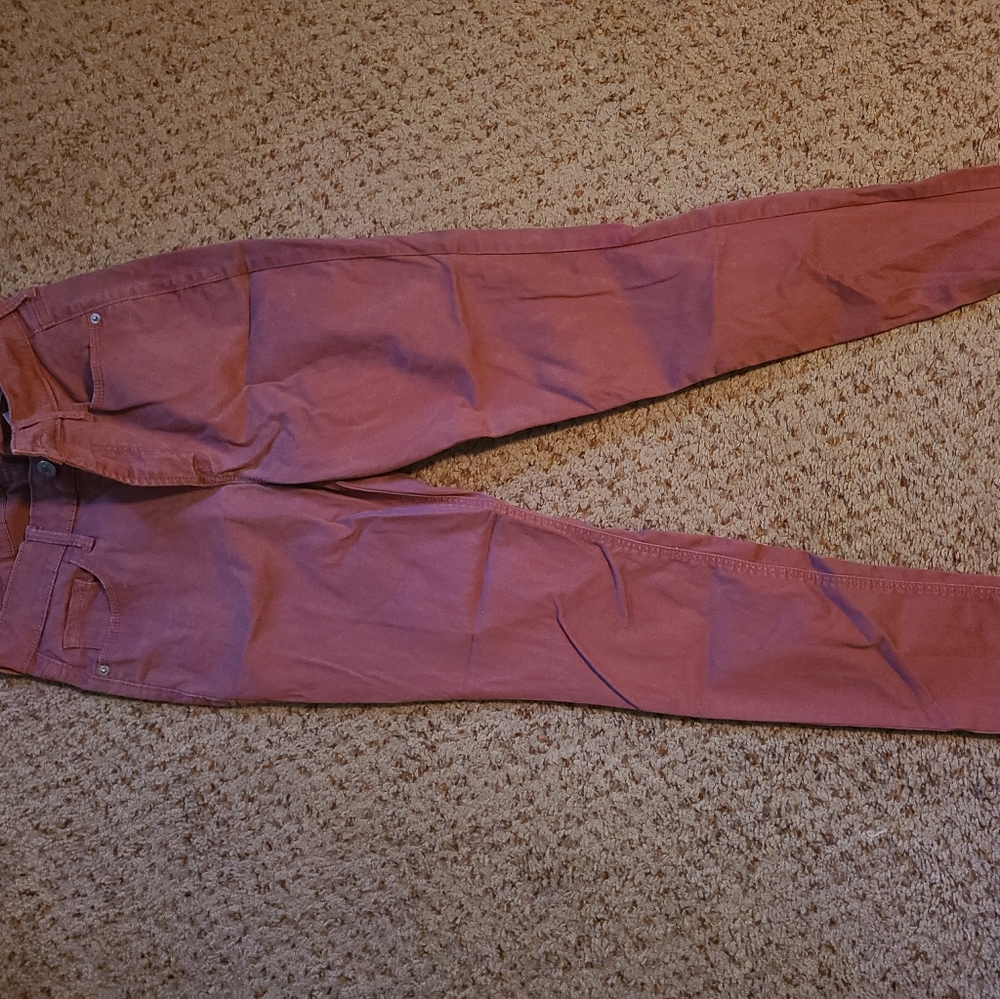 Old navy Rockstar super skinny pink jeans size 6